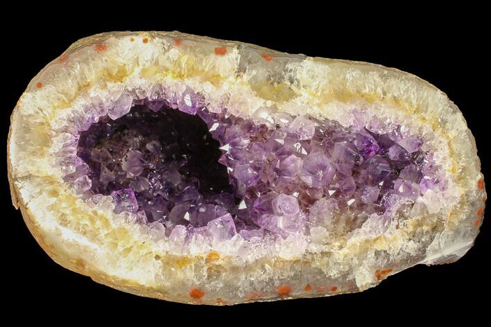 Beautiful Purple Amethyst Geode - Uruguay #87451
